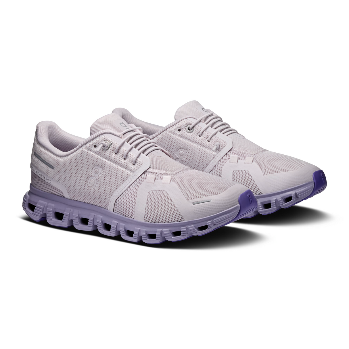 On Running Cloud 6 Running Shoe (Women) - Ether/Tyrian