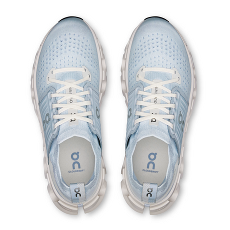 On Running Cloudswift 4 Running Shoe (Women) - Heather/Gardenia Athletic - Running - Cushion - The Heel Shoe Fitters