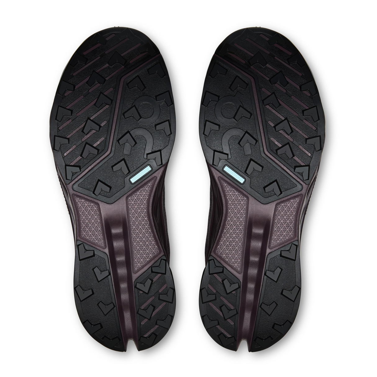 On Running Cloudsurfer Trail 2 Waterproof Running Shoe (Women) - Urchin/Pebble