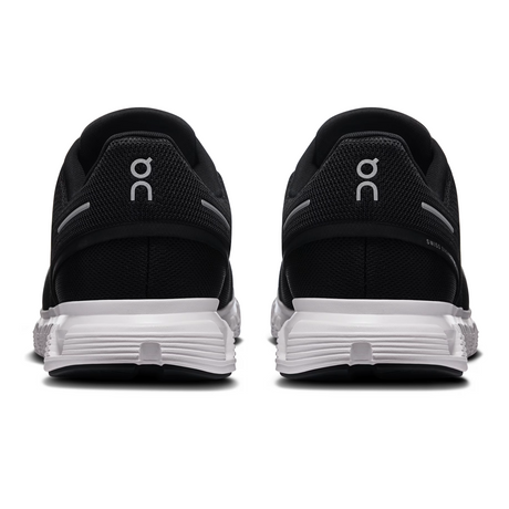 On Running Cloud 6 Wide Running Shoe (Women) - Black/White Athletic - Running - Cushion - The Heel Shoe Fitters