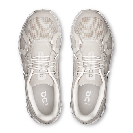 On Running Cloud 6 Wide Running Shoe (Women) - Pearl/White Athletic - Running - Cushion - The Heel Shoe Fitters