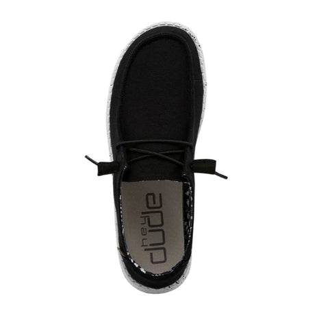 Hey Dude Wendy Basic Slip On (Women) - Black Odyssey Dress-Casual - Slip Ons - The Heel Shoe Fitters