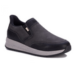 Drew Caleb Slip On Walking Shoe (Men) - Black Leather Dress-Casual - Lace Ups - The Heel Shoe Fitters
