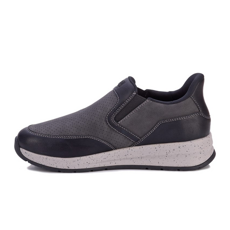 Drew Caleb Slip On Walking Shoe (Men) - Black Leather Dress-Casual - Lace Ups - The Heel Shoe Fitters
