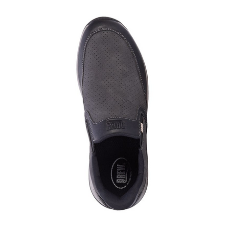 Drew Caleb Slip On Walking Shoe (Men) - Black Leather Dress-Casual - Lace Ups - The Heel Shoe Fitters