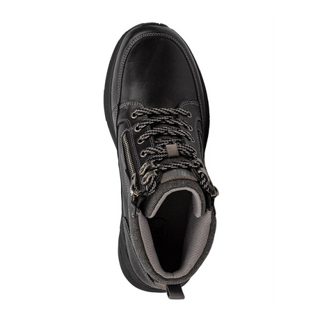 Drew Major Walking Boot (Men) - Black Leather Dress-Casual - Lace Ups - The Heel Shoe Fitters