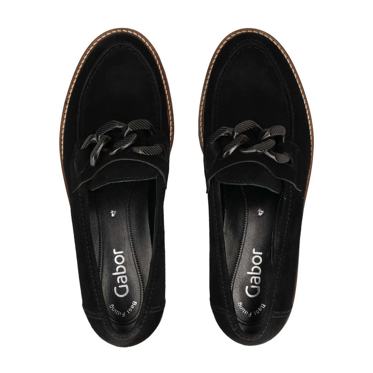 Gabor Renee Loafer (Women) - Black