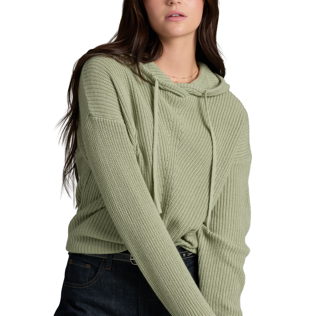 Kuhl Fireside Sweater Hoody (Women) - Sea Crest