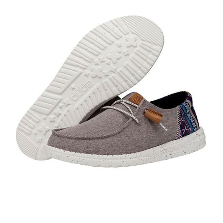 Hey Dude Wendy Funk Baja Slip On (Women) - Lilac Dress-Casual - Slip Ons - The Heel Shoe Fitters