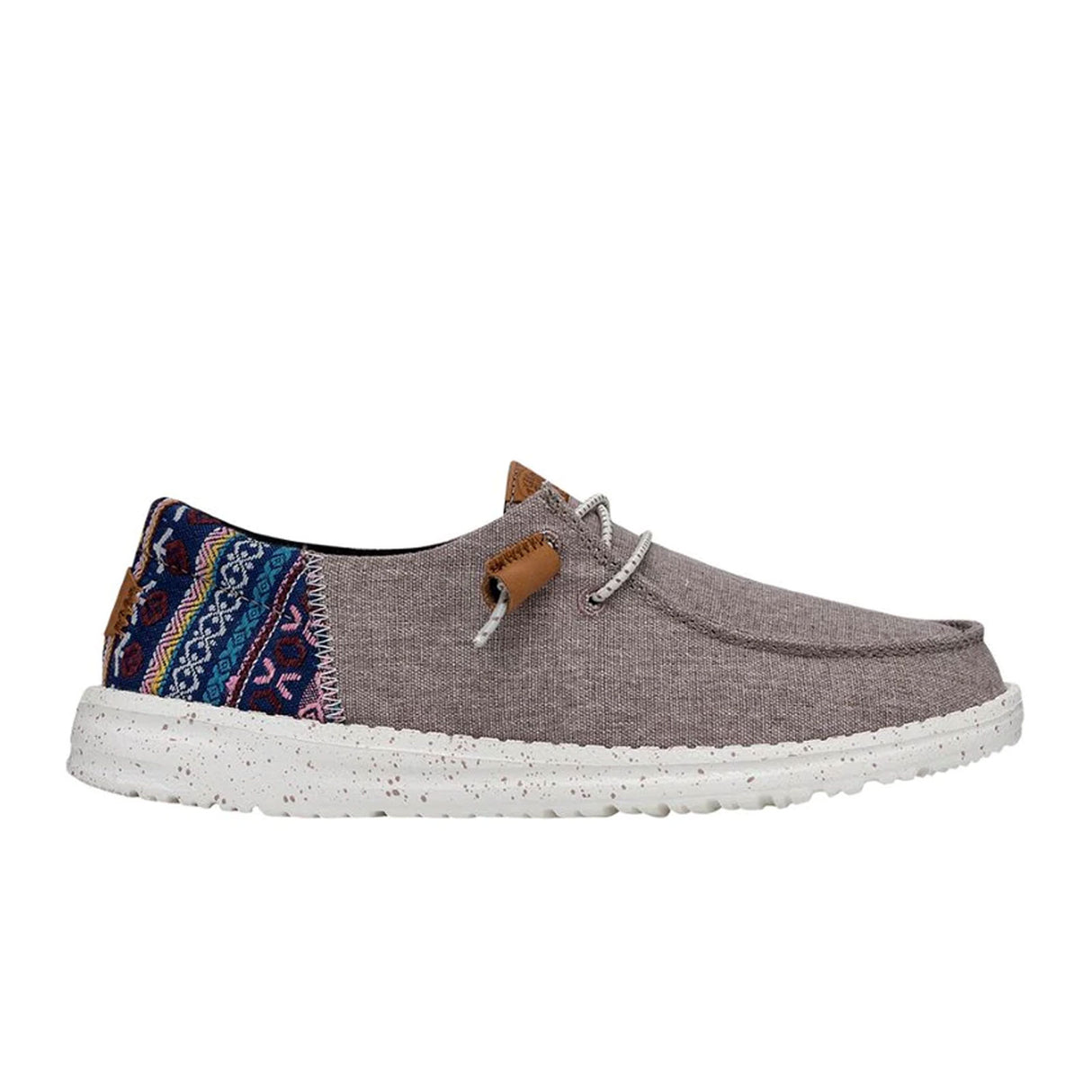 Hey Dude Wendy Funk Baja Slip On (Women) - Lilac Dress-Casual - Slip Ons - The Heel Shoe Fitters