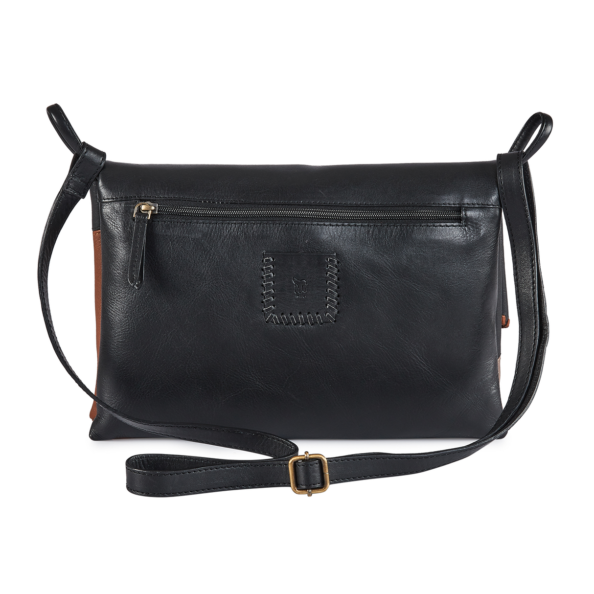 Milo Giorgia Crossbody Bag - Brown/Grey/Buckskin