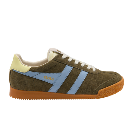 Gola Elan Sneaker (Women) - Khaki/Air/Buttermilk Athletic - Casual - Lace Up - The Heel Shoe Fitters
