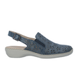Rieker Doris 71 Clog (Women) - Blue Dress-Casual - Clogs & Mules - The Heel Shoe Fitters
