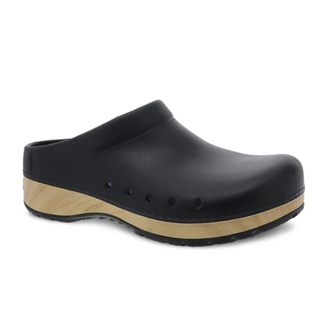 Dansko Kane Clog (Women) - Black Molded Dress-Casual - Clogs & Mules - The Heel Shoe Fitters