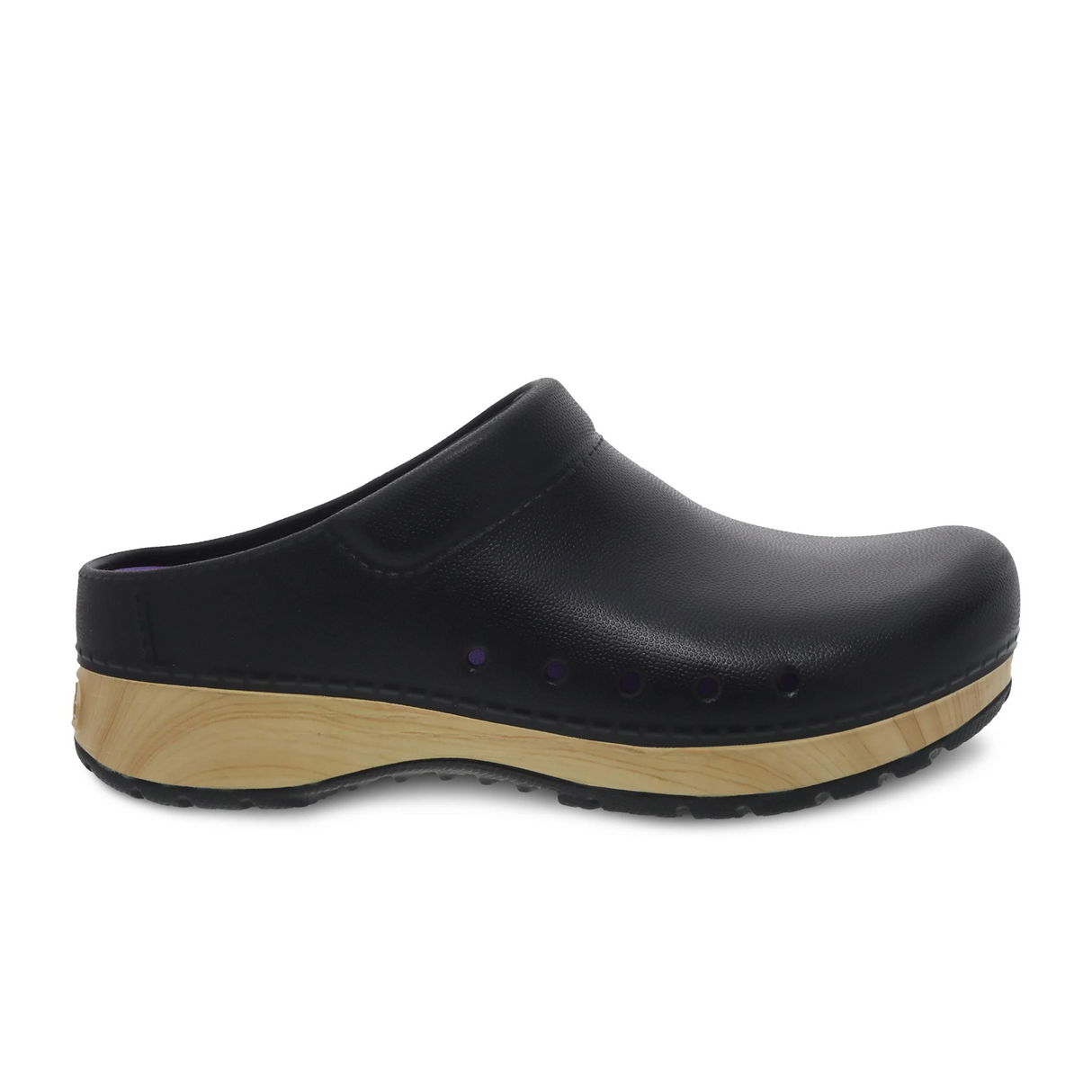 Dansko Kane Clog (Women) - Black Molded Dress-Casual - Clogs & Mules - The Heel Shoe Fitters