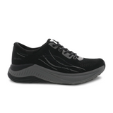 Dansko Pace Walking Shoe (Women) - Black/Grey Mesh Athletic - Walking - The Heel Shoe Fitters