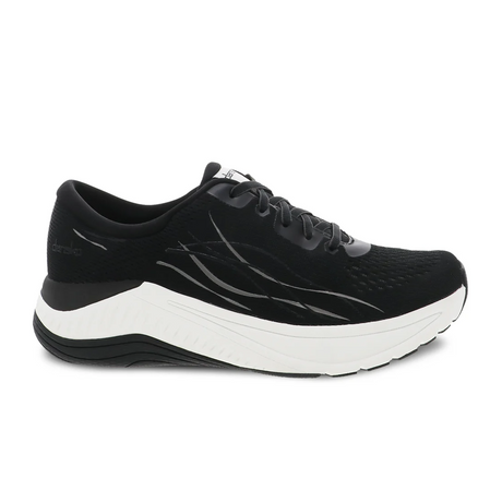 Dansko Pace Walking Shoe (Women) - Black Mesh Athletic - Walking - The Heel Shoe Fitters