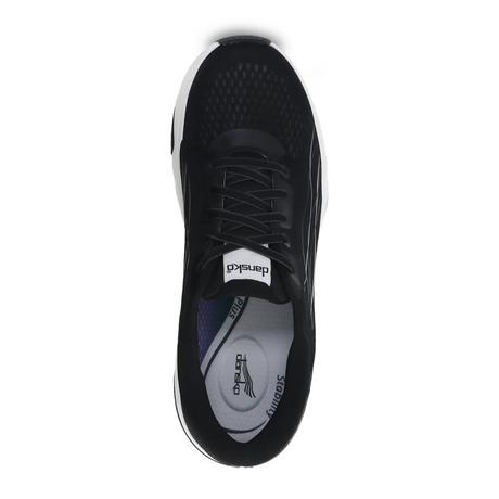 Dansko Pace Walking Shoe (Women) - Black Mesh Athletic - Walking - The Heel Shoe Fitters