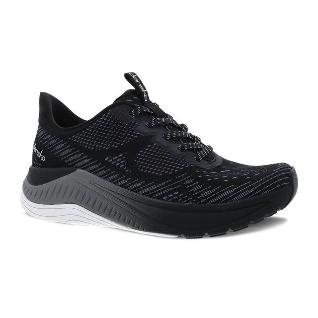 Dansko Peony Sneaker (Women) - Black Mesh Athletic - Walking - The Heel Shoe Fitters