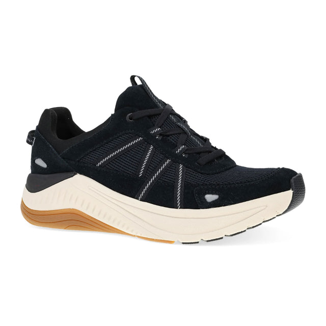 Dansko Poppy Sneaker (Women) - Black Suede Athletic - Casual - Lace Up - The Heel Shoe Fitters