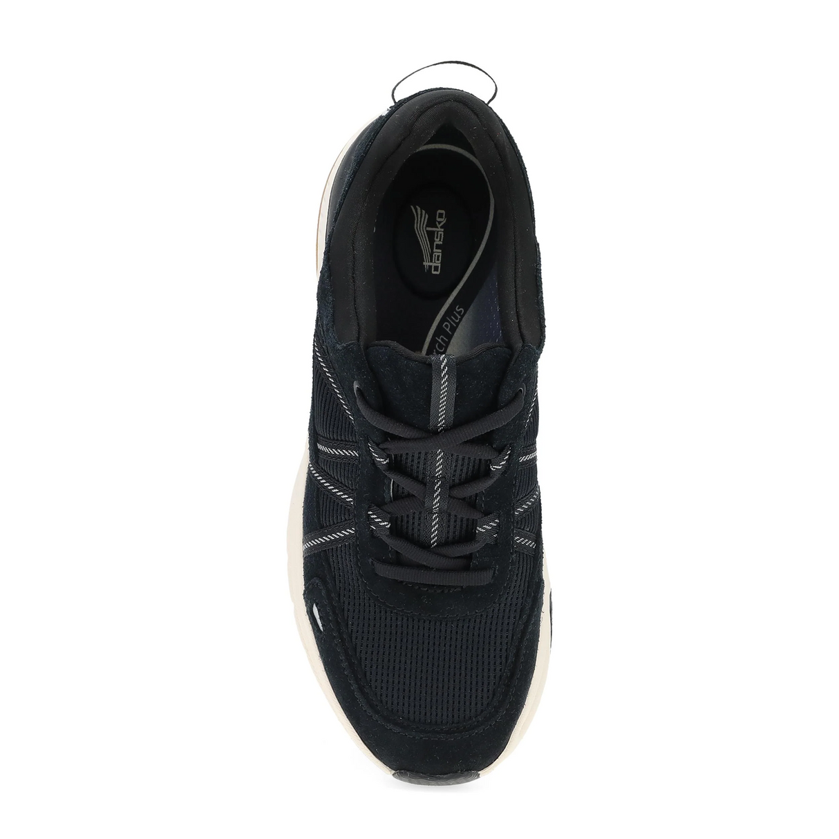 Dansko Poppy Sneaker (Women) - Black Suede Athletic - Casual - Lace Up - The Heel Shoe Fitters