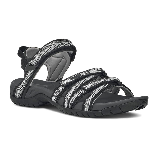 Teva Tirra Active Sandal (Women) - Palms Black/White  - The Heel Shoe Fitters