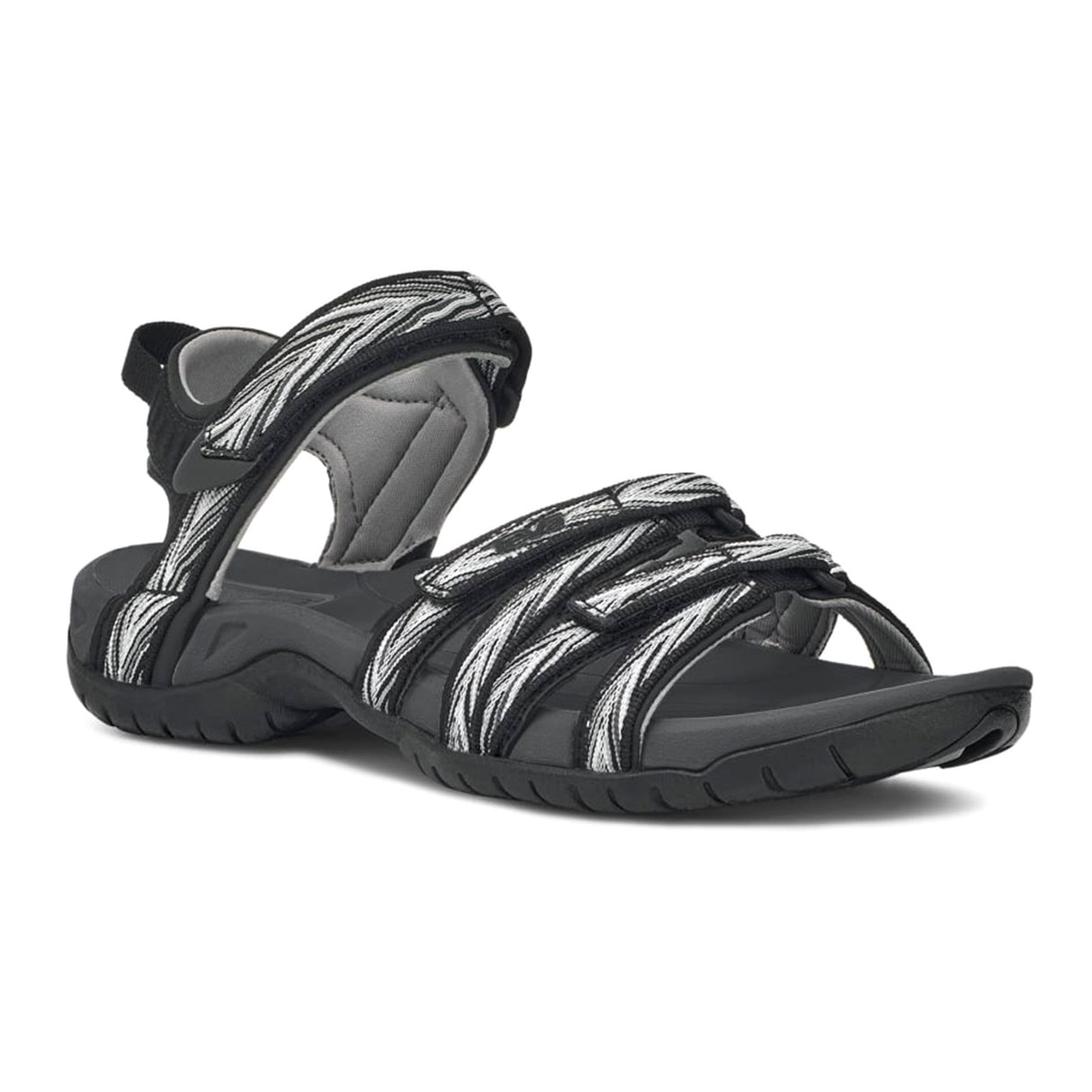 Teva Tirra Active Sandal (Women) - Palms Black/White Sandals - Active - The Heel Shoe Fitters