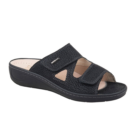 Fidelio Linz Slide Sandal (Women) - Black Licenze Sandals - Slide - The Heel Shoe Fitters