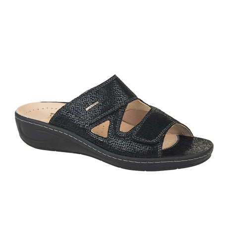 Fidelio Linz Slide Sandal (Women) - Black Float Sandals - Slide - The Heel Shoe Fitters