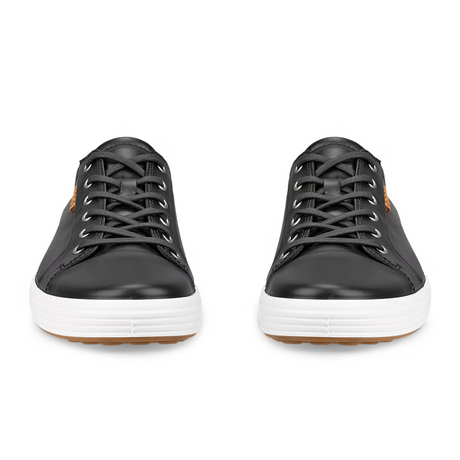 ECCO Soft 7 Sneaker (Men) - Black Athletic - Casual - Lace Up - The Heel Shoe Fitters