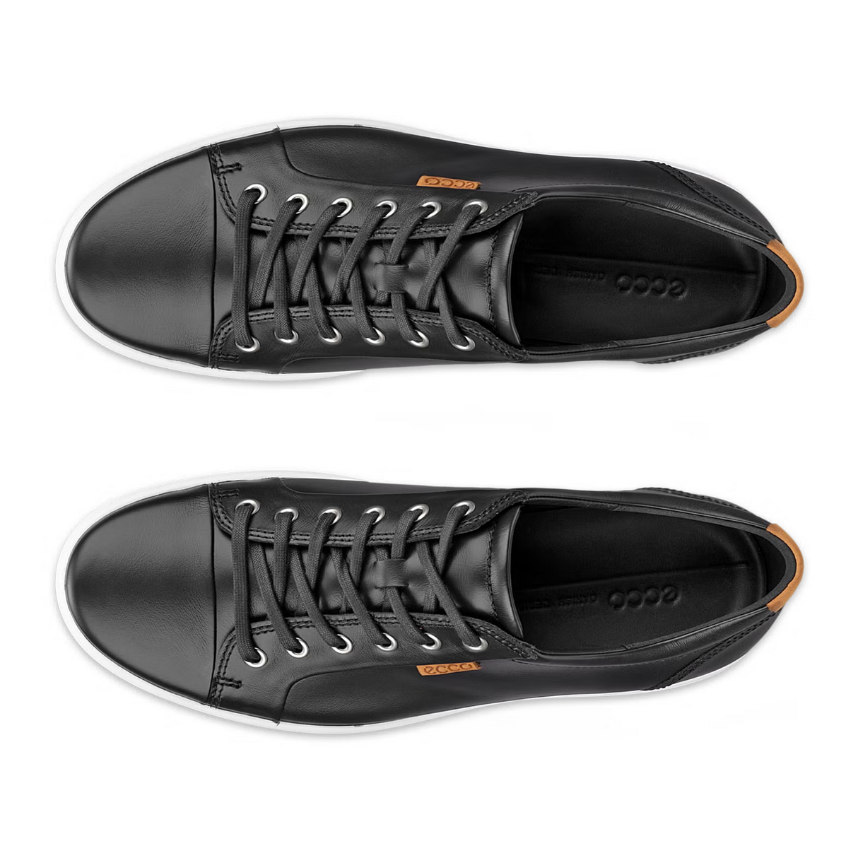 ECCO Soft 7 Sneaker (Men) - Black Athletic - Casual - Lace Up - The Heel Shoe Fitters