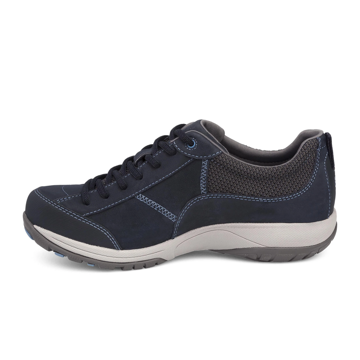 Dansko Paisley Low Hiking Shoe (Women) - Navy Milled Nubuck Hiking - Low - The Heel Shoe Fitters