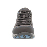 Dansko Paisley Low Hiking Shoe (Women) - Grey/Blue Suede Hiking - Low - The Heel Shoe Fitters