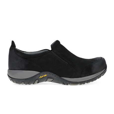 Dansko Pippy Clog (Women) - Black Burnished Suede Hiking - Low - The Heel Shoe Fitters