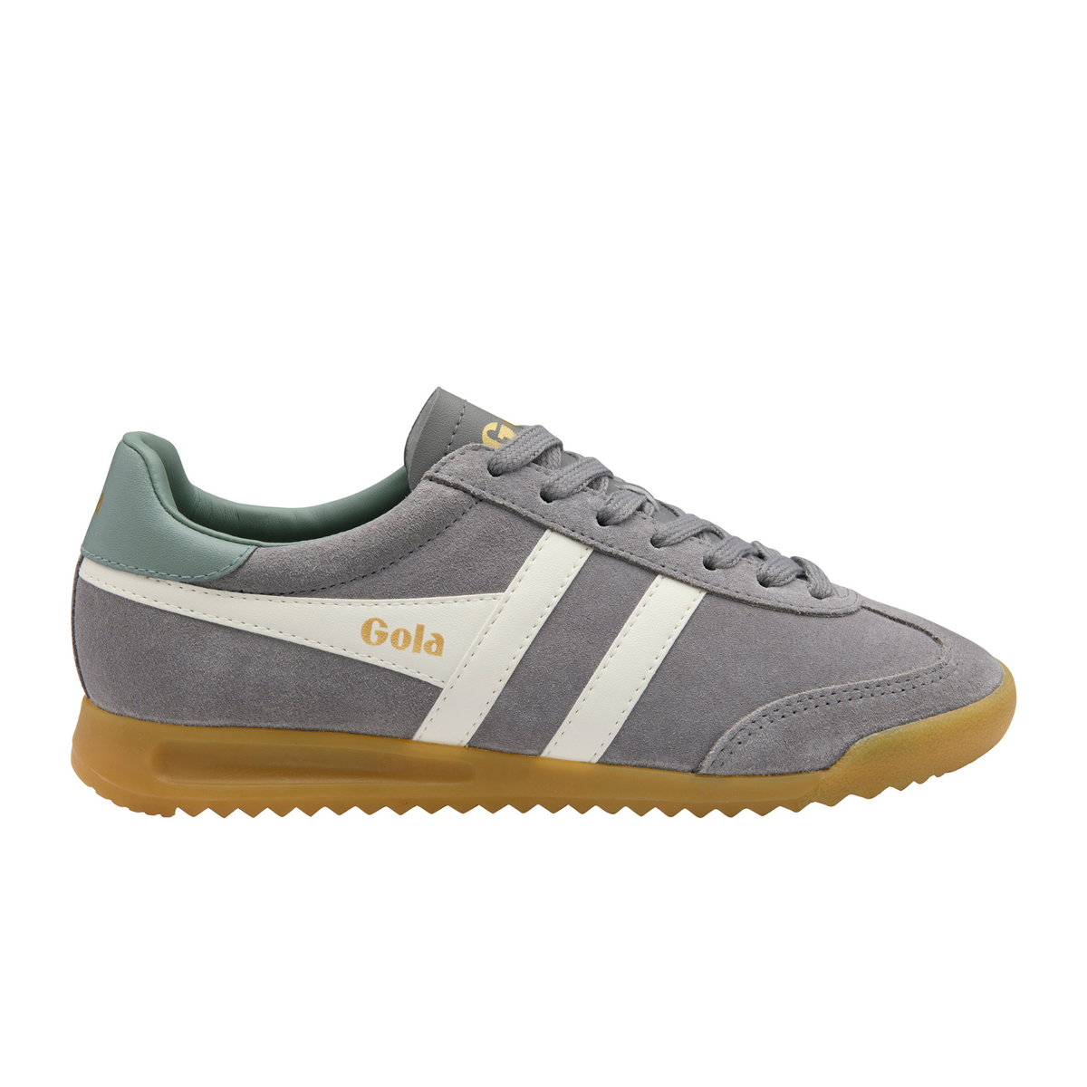 Gola Torpedo Sneaker (Women) - Cement/Off White/Green
