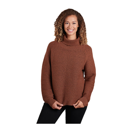 Kuhl Solace Sweater (Women) - Copper Apparel - Top - Long Sleeve - The Heel Shoe Fitters