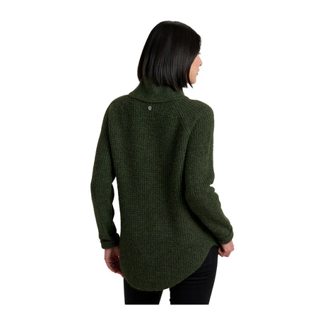 Kuhl Sienna Sweater (Women) - Dark Moss Apparel - Top - Long Sleeve - The Heel Shoe Fitters