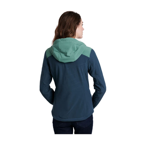 Kuhl Aero Fleece Hoody (Women) - Wildwood/Evergreen Apparel - Jacket - Lightweight - The Heel Shoe Fitters