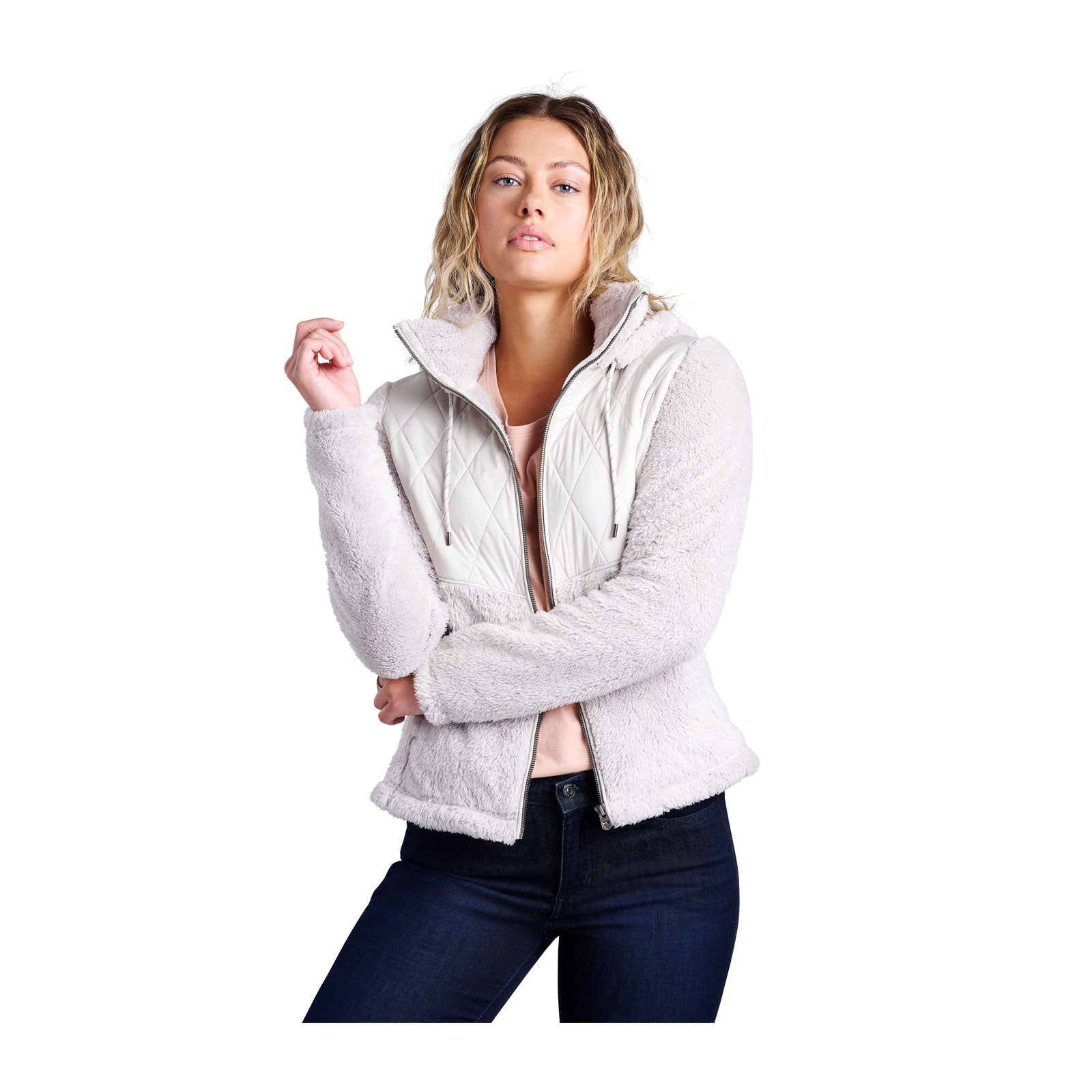 KUHL Women's Flight Jacket Fleece jacket STONE- size M