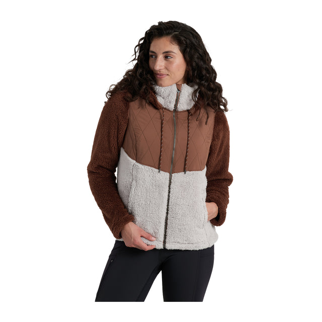 Kuhl Prima Flight Hoody (Women) - Mocha Apparel - Jacket - Lightweight - The Heel Shoe Fitters