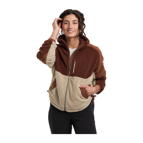 Kuhl Elixir Jacket (Women) - Mocha Apparel - Top - Sweatshirt - The Heel Shoe Fitters