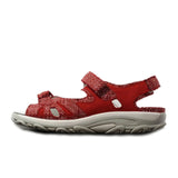Waldlaufer Hanni 448001 Active Sandal (Women) - Red Sandals - Backstrap - The Heel Shoe Fitters