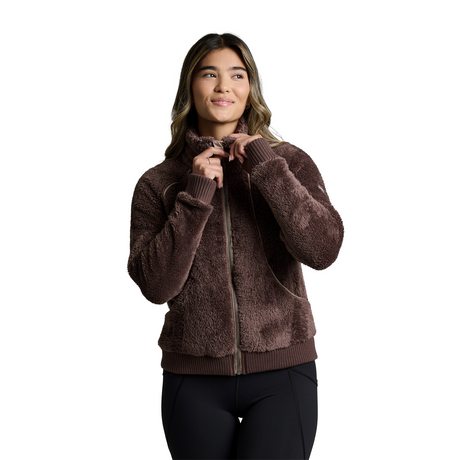 Kuhl Avina Flight Jacket (Women) - Coffee Apparel - Top - Sweatshirt - The Heel Shoe Fitters