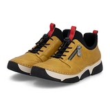 Rieker Angela 45951 Sneaker (Women) - Miele/Schwarz/Flamme