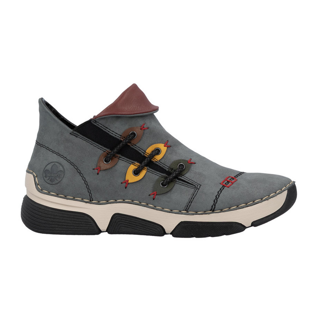 Rieker Angela 45983 Sneaker (Women) - Jeans/Forest