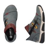 Rieker Angela 45983 Sneaker (Women) - Jeans/Forest