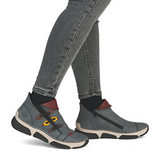 Rieker Angela 45983 Sneaker (Women) - Jeans/Forest