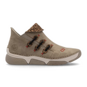Rieker Angela 83 Slip On Bootie (Women) - Fango/Leo Nuss Boots - Casual - Low - The Heel Shoe Fitters