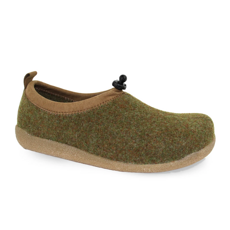 Sanita Samso Slipper (Women) - Olive Dress-Casual - Slipper - The Heel Shoe Fitters