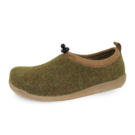 Sanita Samso Slipper (Women) - Olive Dress-Casual - Slipper - The Heel Shoe Fitters